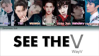 WayV (威神V) - See The V - (Teaser) 가사 (Sub español + Eng Sub + Lyrics + Colorcodedlyrics)