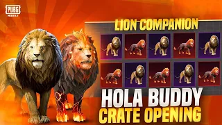 🤫10 Uc Luck Lion Hola Buddy Crate opening #pubg