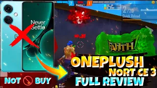 One Plus Nort CE 3 5G Free Fire Gameplay || One Plus Nort CE3 5G Free Fire  Test | Gaming Review ||😱