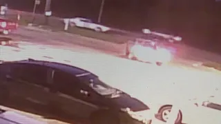 Video: Fireworks explode in family's truck after road rage shooting