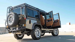 Fully RESTORED Land Rover DEFENDER 110 with GM LT1 V8 - 450 HP Engine | ECD Automotive Design