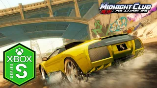 Midnight Club Los Angeles Xbox Series S Gameplay