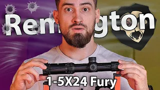 Оптический прицел Remington 1-5X24 Fury (30 мм, FD7) видео обзор