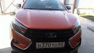 Lada Vesta 21г. Замена масел в коробке и моторе. Щуп в мех.коробке.