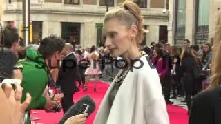 Agata Buzek at 'Hummingbird' World Premiere at Odeon Leic...