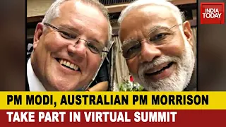 Virtual Summit: PM Modi’s First-Ever Virtual Bilateral Summit With Australian PM Scott Morrison