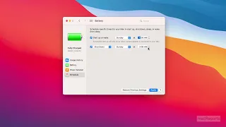 How to Schedule Your Mac Notebook to Shutdown or Restart