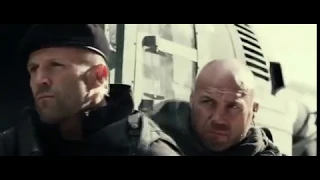 The expendable 3 first battle scene