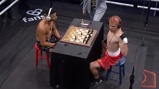 Chessboxing but neither person knows how to play chess