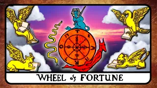 WHEEL OF FORTUNE Tarot Card Explained ☆ Meaning, Secrets, History, Reading, Reversed ☆