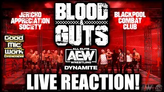 AEW Dynamite - Blood & Guts 2022 LIVE REACTION!