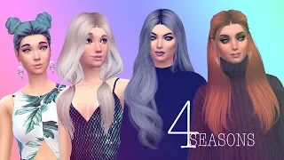 THE SIMS 4 ВРЕМЕНА ГОДА - Создание персонажа | CAS SEASONS THE SIMS 4