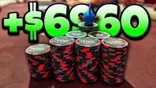 Flopping THREE OF A KIND in a $7000 POT!! MY BIGGEST WIN EVER in a PRIVATE GAME! | Poker Vlog #230