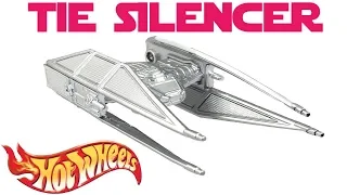 Hot Wheels Star Wars Kylo Ren's TIE Silencer Build a Death Star Wave #8