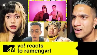 "Face On The Nuts" | Rappers React To Ramengvrl's 'Look At Me Now' ft. Ted Park MV | Yo! Reacts