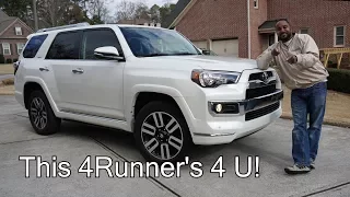 2017 Toyota 4Runner 4x4 Limited V6 Review - This 4Runner's 4 U!