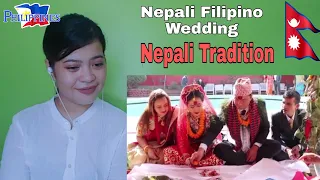 Filipino React On Nepali and Filipino wedding  | Nepali Tradition