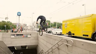 Urban Stair Gaps: Behind the Scenes of "Urban Freeride Lives in Vienna"