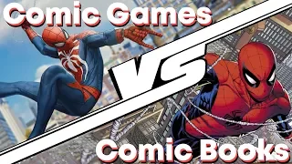 Storytelling in Comic Video Games vs. Comic Books