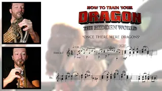 How to Train Your Dragon 3 - Once There Were Dragons || French Horn & Trumpet Cover