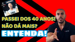 Musculação acima dos 40 anos, a idade atrapalha meus ganhos? Leandro Twin Ironberg podcast!