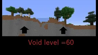 Minecraft but the VOID rises every 10 seconds