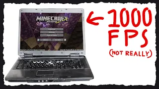 I Made Minecraft 1.20 run at 100fps on an 11 year old laptop - GRINGINU