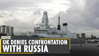 UK denies Russia claim warning shots fired at warship out of Crimea waters | Black Sea | World News