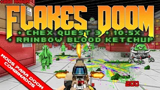 Flakes Doom + Chex Quest 3 + 10.5x + Rainbow Blood Ketchup [Combined Chex Quest Mods]