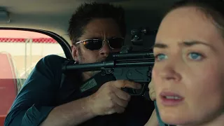 Sicario 2015 shootout scene 4k clip