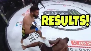 Shocking 1st Round In Anthony "Rumble" Johnson's Return To MMA (Bellator 258 Results)