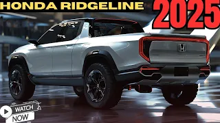 2025 Honda Ridgeline Midsize Pickup Official Unveiled - THIS IS AMAZING!