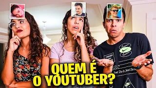 ADIVINHE QUEM É O YOUTUBER COM MÍMICA! - COM RAFA E LUIZ