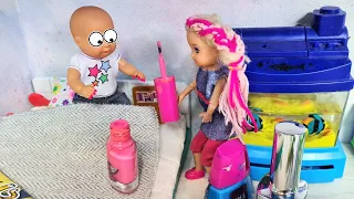 ERASE IT IMMEDIATELY🤣🤣 Katya and Max funny family funny Barbie dolls LOL Darinelka TV