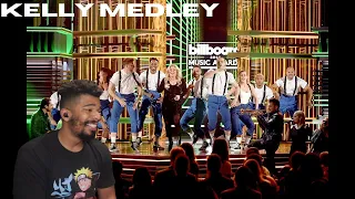 DreamTeamReacts Kelly Clarkson - Billboard Music Awards | Medley Hits 2019 (Reaction!!)