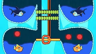 save the fish / pull the pin level android and ios games mobile game puzzle save fish pull the pin