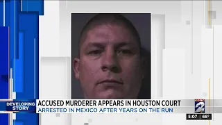 Accused murderer appears in Houston court, arrested in Mexico after nearly 20 years of running