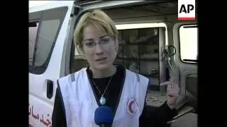 Palestinians call ambulance crews 'heroes'