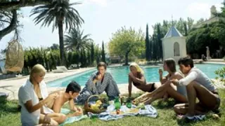 LA PISCINE | Behind the scenes |  Alain Delon, Romy Schneider, Maurice Ronet & Jane Birkin