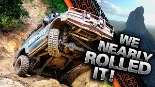 AUSTRALIA’S TOUGHEST TRACKS! HUGE wheel lifts, INSANE near 4WD rollover in the Glasshouse Mountains!