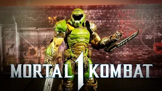 Mortal Kombat 1 | "Doom Slayer" Brutality & Fatality (Concept) [Stop Motion]