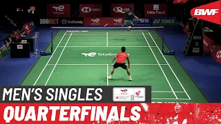 BWF Thomas Cup | Anthony Sinisuka Ginting (INA) vs Lee Zii Jia (MAS) | QF