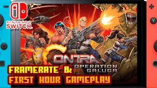 Contra: Operation Galuga - (Nintendo Switch) - Framerate & 1st Hour Gameplay