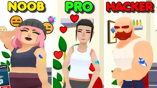 Ink Inc. – Tattoo Drawing: NOOB vs PRO vs HACKER - Who you are? | Gameplay #2 (Android & iOS Game)