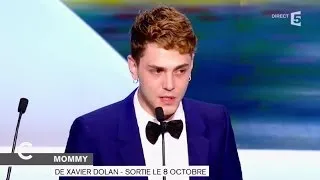 Emouvant, Xavier Dolan revient sur son discours à Cannes - C à vous - 06/10/2014