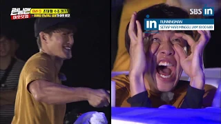 [Old Video]Fearless Si Yang hits Jong Kook in the forehead in Runningman Ep. 414 (EngSub)