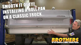 1947-87 Chevy & GMC Truck Rollpan (Roll Pan) Install 2 Ways - Smooth Your Truck and Dump the Bumper!