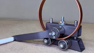 How To Make A Homemade Roller Bender || Metal Bender project