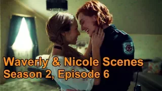 Wynonna Earp ✪ Waverly & Nicole Scenes [S2, Ep6]