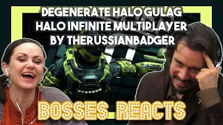 DEGENERATE HALO GULAG Halo Infinite Multiplayer by TheRussianBadger | Bosses React